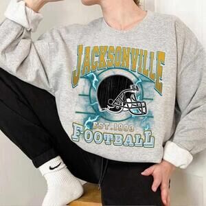 90s Jacksonville Football 1993 Distressed Retro Sweatshirt